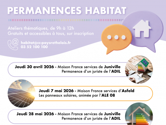 Permanences thématiques - Spécial Habitat