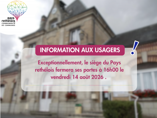 Fermeture exceptionnelle à 16h