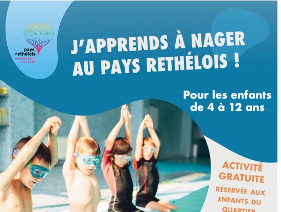 J'apprends à nager au Pays rethélois !
