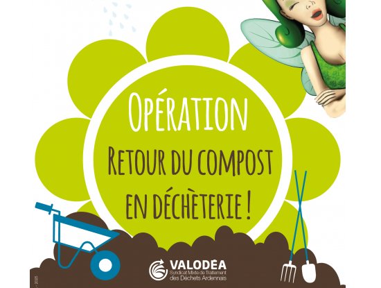 RETOUR DU COMPOST EN DÉCHÈTERIE