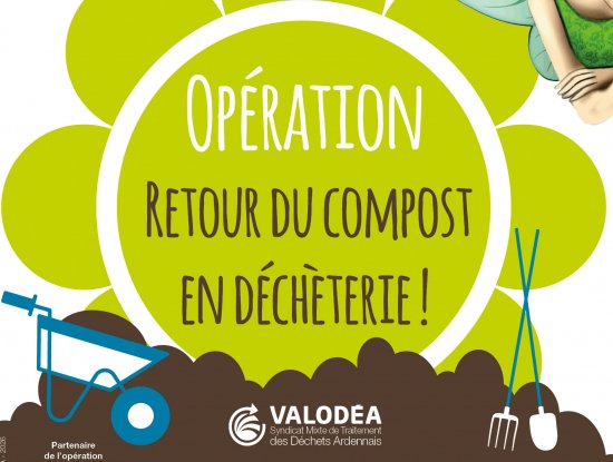 RETOUR DU COMPOST EN DÉCHÈTERIE