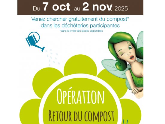 Retour du compost en déchèterie !