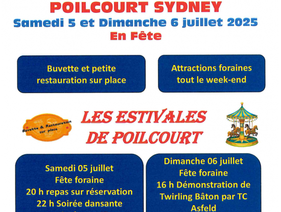 Les Estivales de Poilcourt