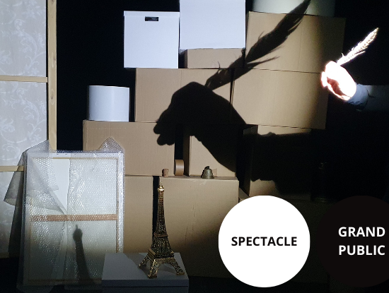 Spectacle "Hors ligne" par la Cie en liesse