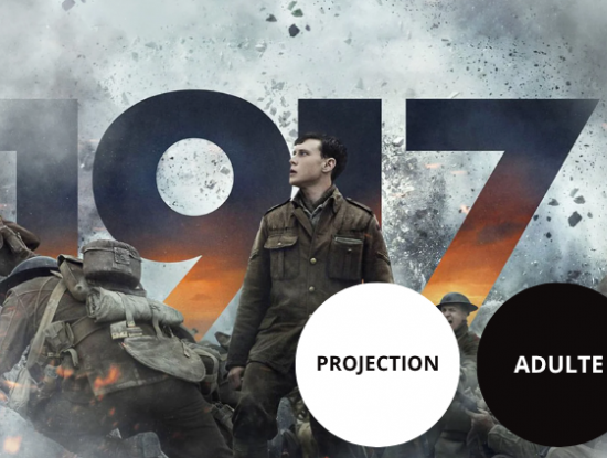 Projection du film "1917"