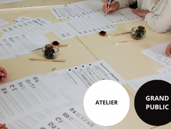 Ateliers calligraphie