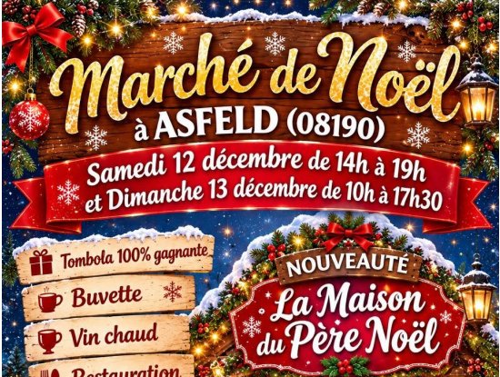 Marché de Noël à Asfeld