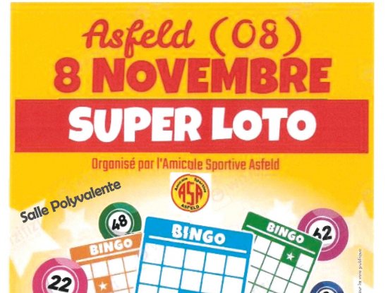 Loto à Asfeld