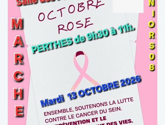 Marche solidaire à Perthes
