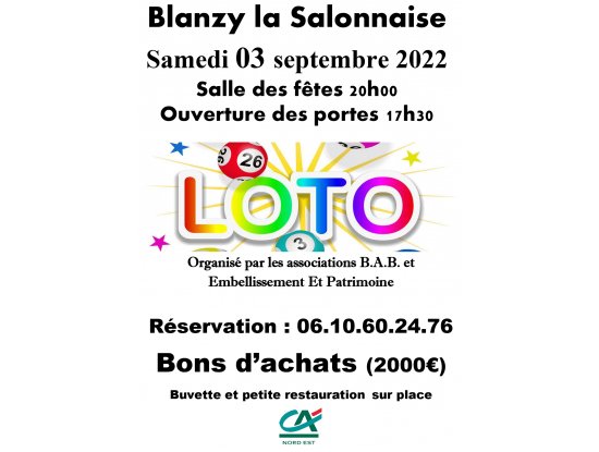 Loto - Blanzy-la-Salonnaise