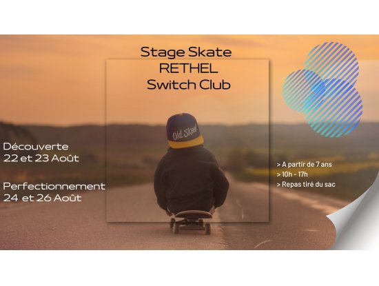 Stage de skateboard à Rethel