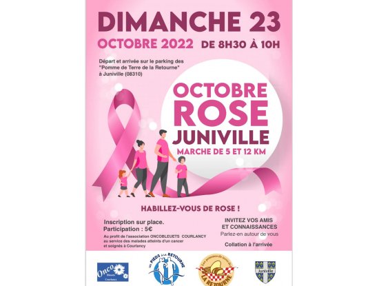 Marche octobre rose - Juniville